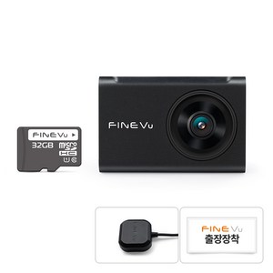 파인뷰 5GHz 와이파이 전후방 FHD 2채널 차량용 블랙박스 X6 NEW, 32GB, 무료장착쿠폰 + GPS 안테나