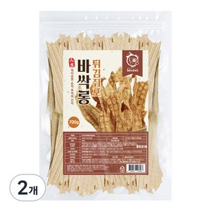 해야미 바싹 롱 튀김쥐포, 700g, 2개