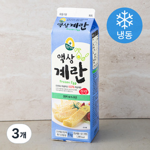 풍요한아침 전란액 (냉동), 1kg, 3개