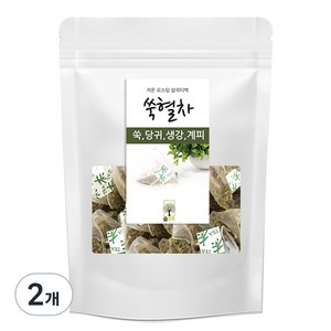 숲으로 쑥혈차 삼각티백, 1.2g, 100개입, 2개