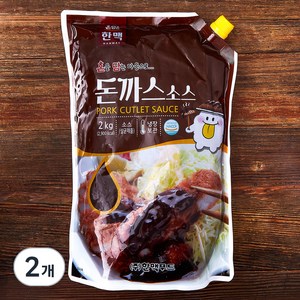 한맥 돈까스 소스, 2kg, 2개