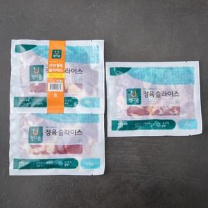 정다운 정육슬라이스, 200g, 3개