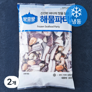 왕중왕 해물파티 5 (냉동), 800g, 2개