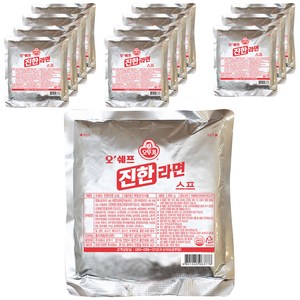 오뚜기 오쉐프 진한 라면스프, 285g, 12개