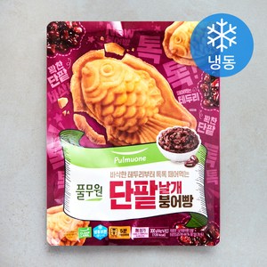 풀무원 날개붕어빵 단팥 6개입 (냉동), 300g, 1개