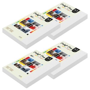 종이문화 프린트 프로 칼라 복사용지 No 30 스노우화이트 80g, A5, 1000개