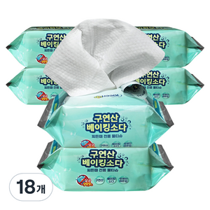 에파타클린업 키친앤리빙 물티슈, 18개