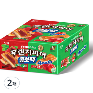 해태제과 후렌치파이 콤보팩, 768g, 2개