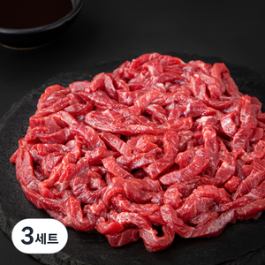전통참한우 신선육회 2등급 200g + 육회소스 (고추장맛) 40g, 3세트