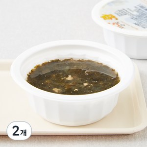 짱죽 이유식 한우소고기미역국12개월부터, 혼합맛(한우소고기/미역), 170g, 2개