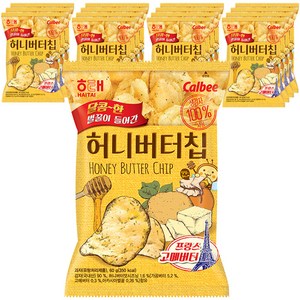 해태제과 허니버터칩, 60g, 16개