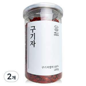 헬로우그린 건조 청양 구기자, 200g, 2개