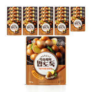 샘표 쓱쓱싹싹 밥도둑 메추리알장조림, 150g, 20개