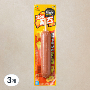 맥스봉 고소한 치즈 후랑크, 65g, 3개