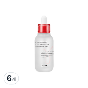 코스알엑스 에이씨 컬렉션 블레미쉬 스팟 클리어링 세럼, 40ml, 6개