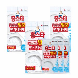 홈스타 보글보글 발포 변기 세정제, 180g, 3개