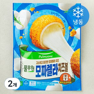 풀무원 모짜렐라 치즈볼 (냉동), 360g, 2개