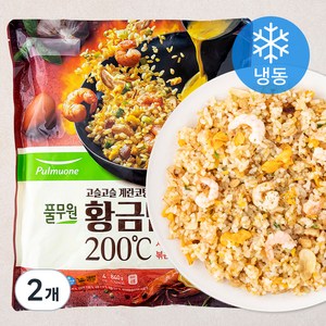 풀무원 고슬고슬 계란코팅 황금밥알 새우 갈릭 볶음밥 (냉동), 840g, 2개