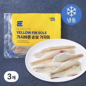 아임피쉬 가시바른 순살 가자미 (냉동), 3개, 600g