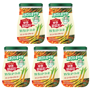 새미네부엌 부추 파김치 양념, 120g, 5개