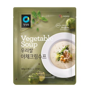 청정원 우리쌀 야채 수프, 60g, 1개