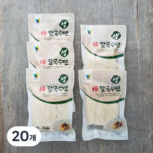 삼호농산 생 칼국수 면, 450g, 20개