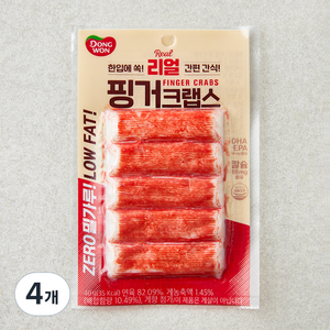 동원 핑거크랩스, 40g, 4개