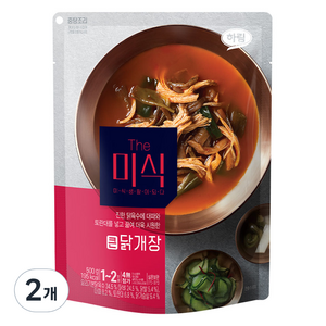 더미식 큰 닭개장, 500g, 2개