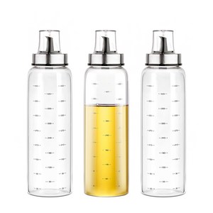 건파더 내열 유리 오일병 세트, 3개, 500ml