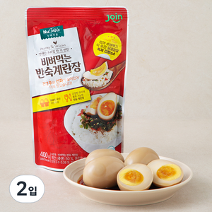 누테이블 비벼먹는 반숙 계란장, 400g, 2입