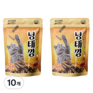 누터스가든 고양이 오메가3 냥태깡 간식, 50g, 10개