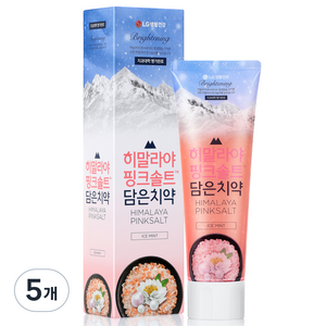 페리오 히말라야 핑크솔트 브라이트닝, 100g, 5개