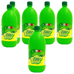 피오디 라임 음료, 1L, 6개