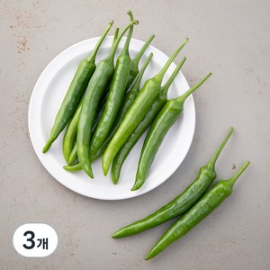 국내산 친환경 풋고추, 150g, 3개