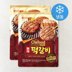 Chefood 떡갈비 (냉동), 265g, 2개