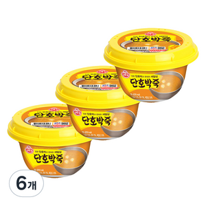 오뚜기 단호박죽, 285g, 6개