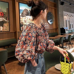 아이엠몽 여성용 리사온 오프숄더 퍼프 블라우스