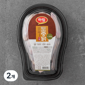 하림 참 토종닭 백숙용 (냉장), 1100g, 2개