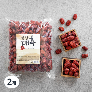 산들 건대추 특초, 1kg, 2개