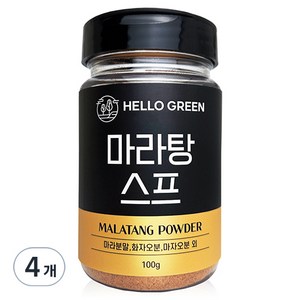 헬로우그린 마라탕 스프, 4개, 100g