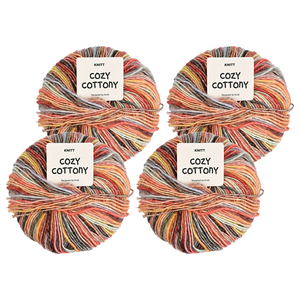 니뜨 코지 코트니 뜨개실 50g, 13다크믹스, 4개