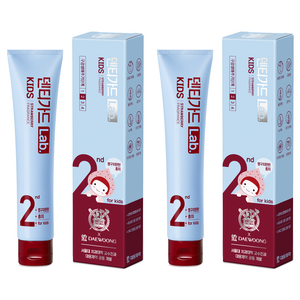 대웅제약 덴티가드랩 키즈 치약, 80g, 2개