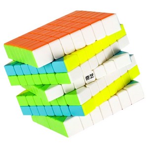 치이큐브 치이 치싱 S2 7 x 7 스티커리스 큐브, 혼합색상, 1개