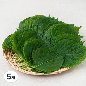 GAP 밀양 깻잎, 500g, 5개