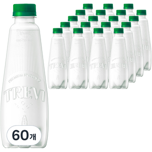 트레비 ECO 탄산수 플레인 무라벨, 60개, 350ml