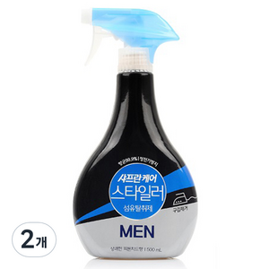 샤프란 케어 스타일러 섬유탈취제 맨 상쾌한 피톤치드향, 500ml, 2개