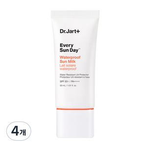 닥터자르트 에브리 선 데이 워터프루프 선 밀크 SPF50+ PA++++, 30ml, 4개