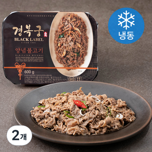 경복궁 양념 불고기 (냉동), 600g, 2개