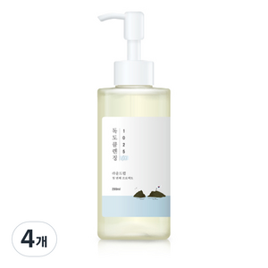 라운드랩 1025 독도 클렌징오일, 200ml, 4개