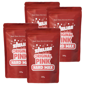 지저쓰 오리지널 핑크 하드왁스 모든부위용, 200g, 4개